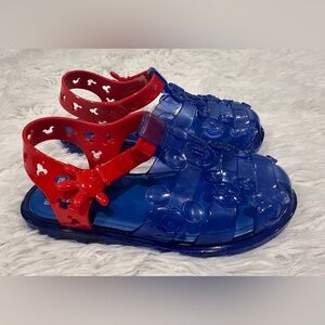 New Mini Melissa X Disney Mickey Mouse sandals sz‎ 10